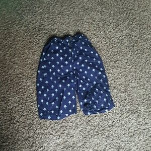 Blue Palm tree shorts